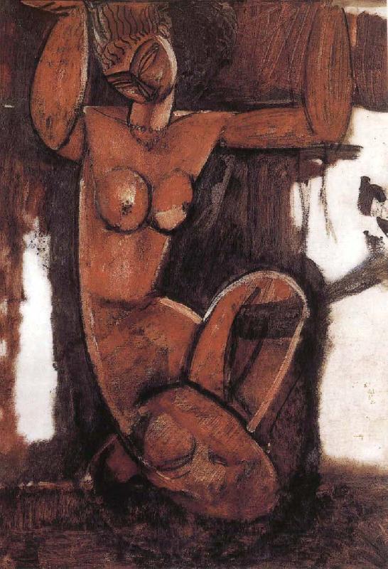 Amedeo Modigliani Caryatid France oil painting art